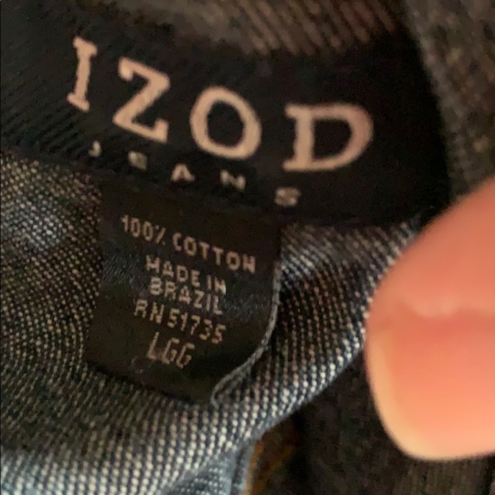 Vintage Izod Jeans Jacket - Picture 2 of 2